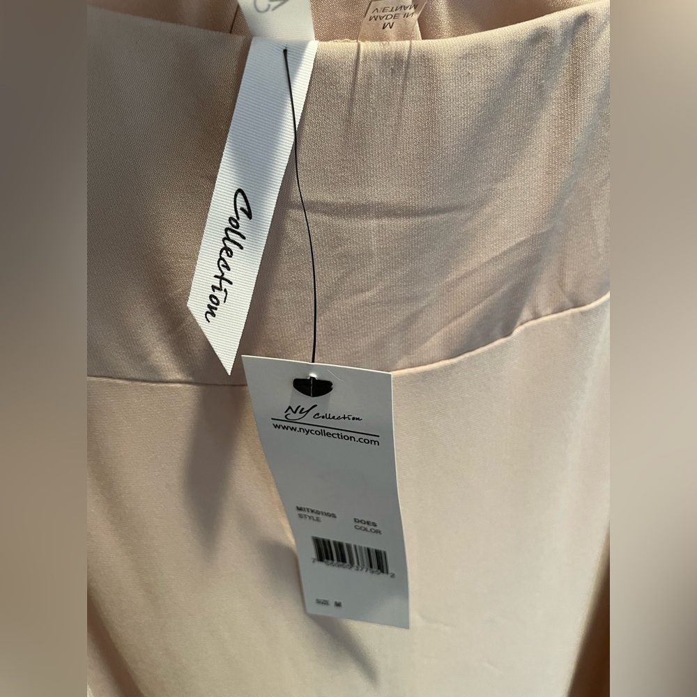 NY Collection Soft Cream Dress